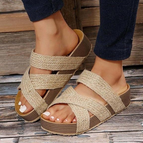 Sandali Eleganza Intrecciata