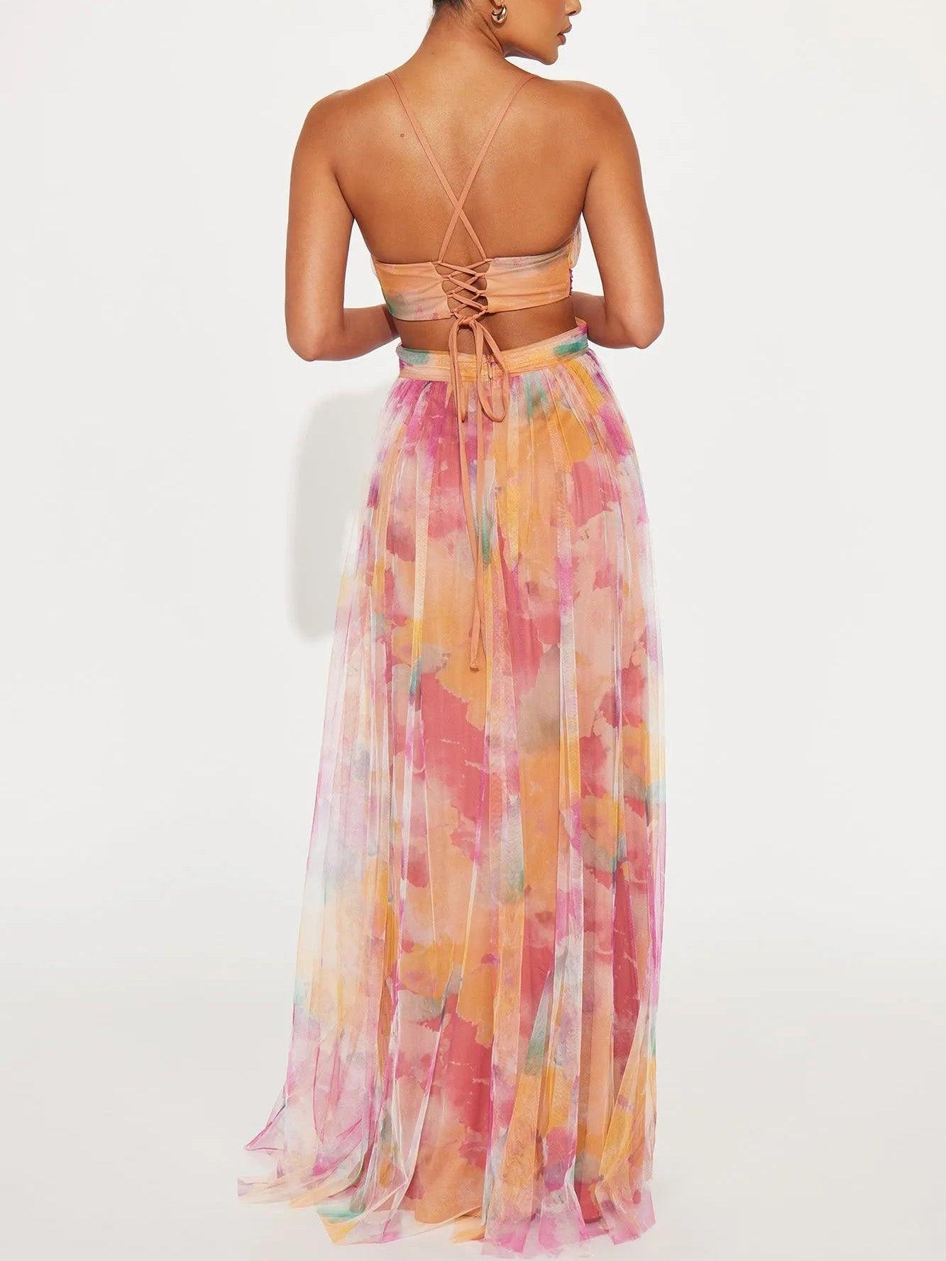 Karen | Abito Maxi Floreale