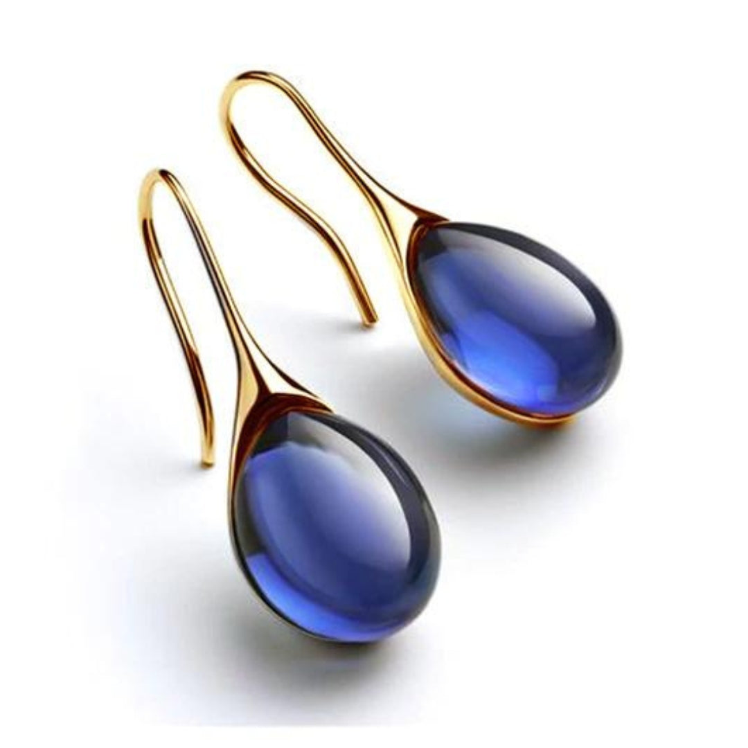 Eleganti Orecchini Pendenti con Cristalli