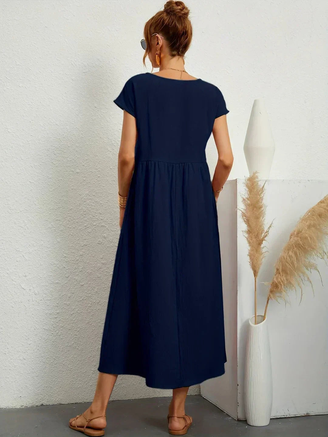 Gabriela™ | Abito midi fluido dall’eleganza senza tempo