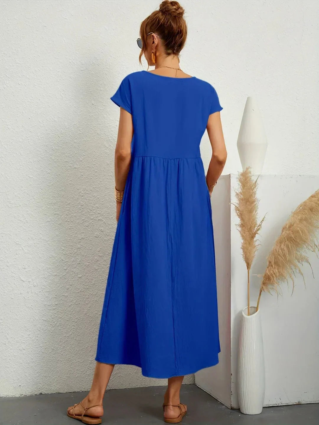 Gabriela™ | Abito midi fluido dall’eleganza senza tempo