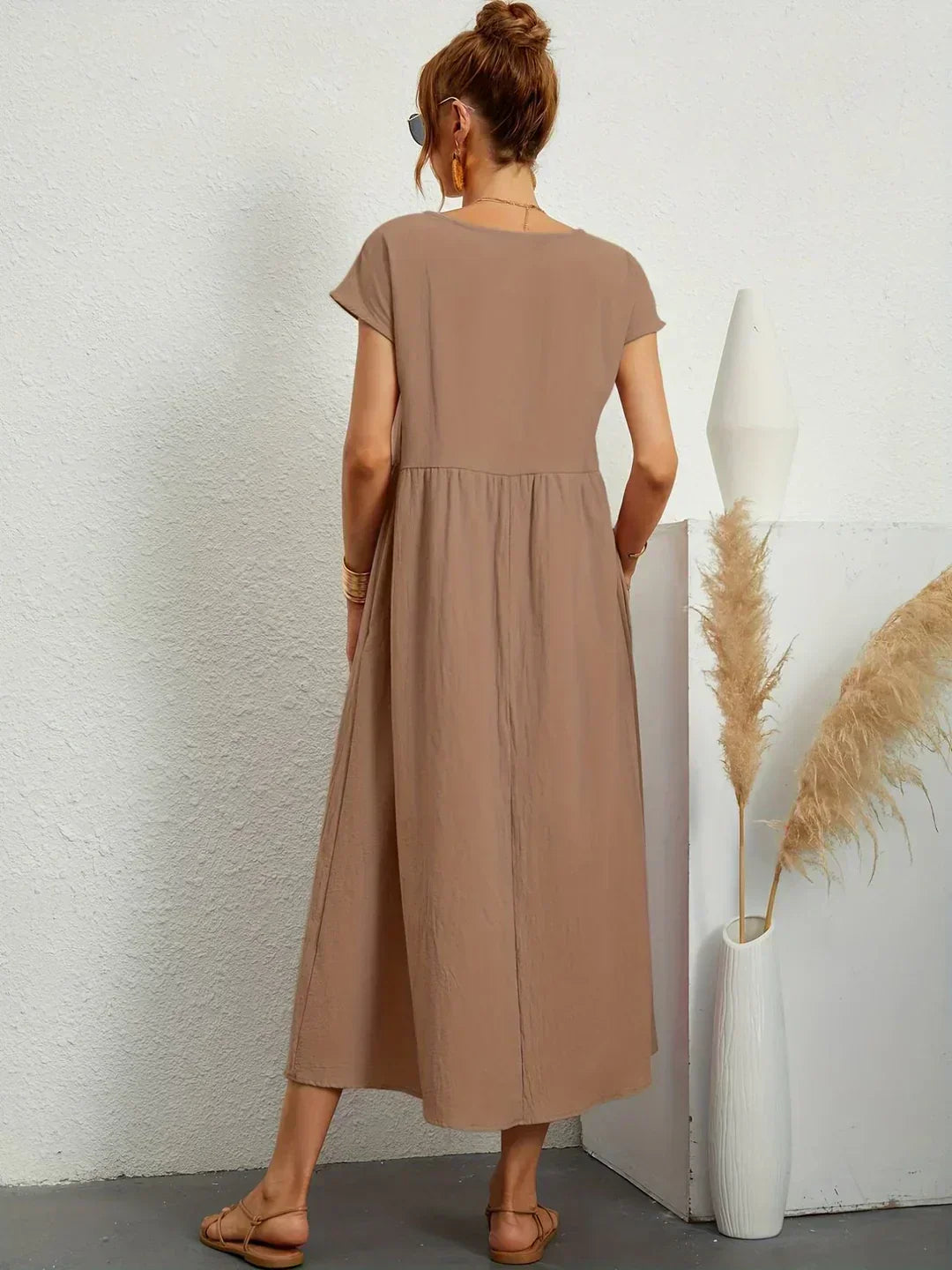 Gabriela™ | Abito midi fluido dall’eleganza senza tempo