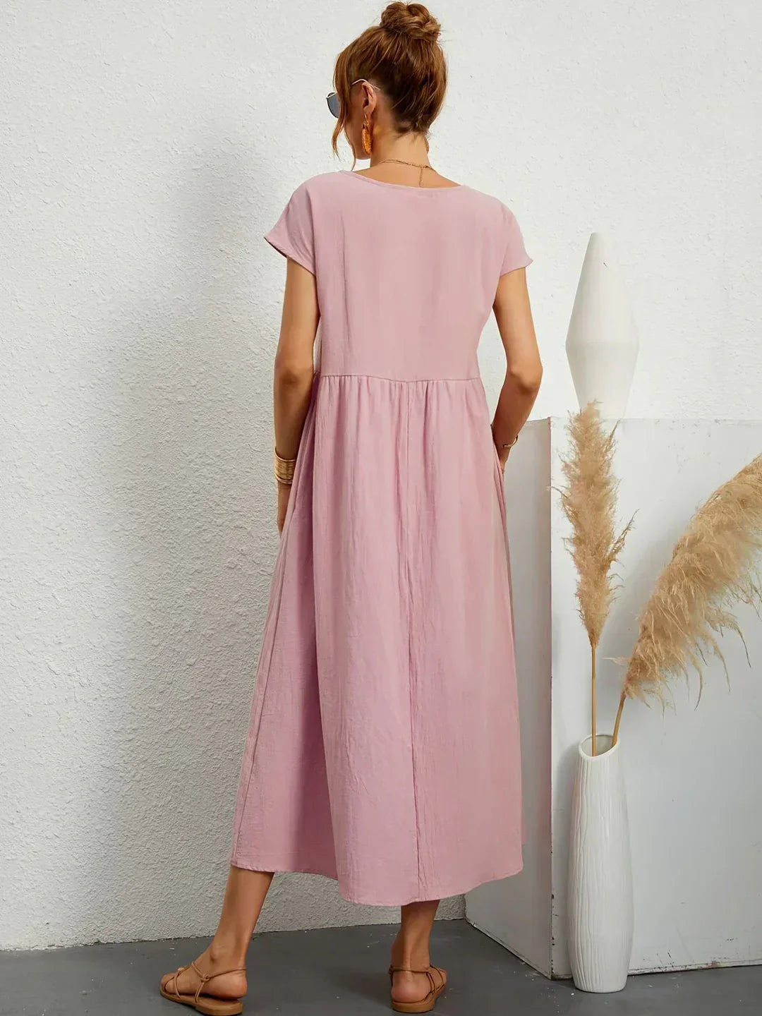 Gabriela™ | Abito midi fluido dall’eleganza senza tempo