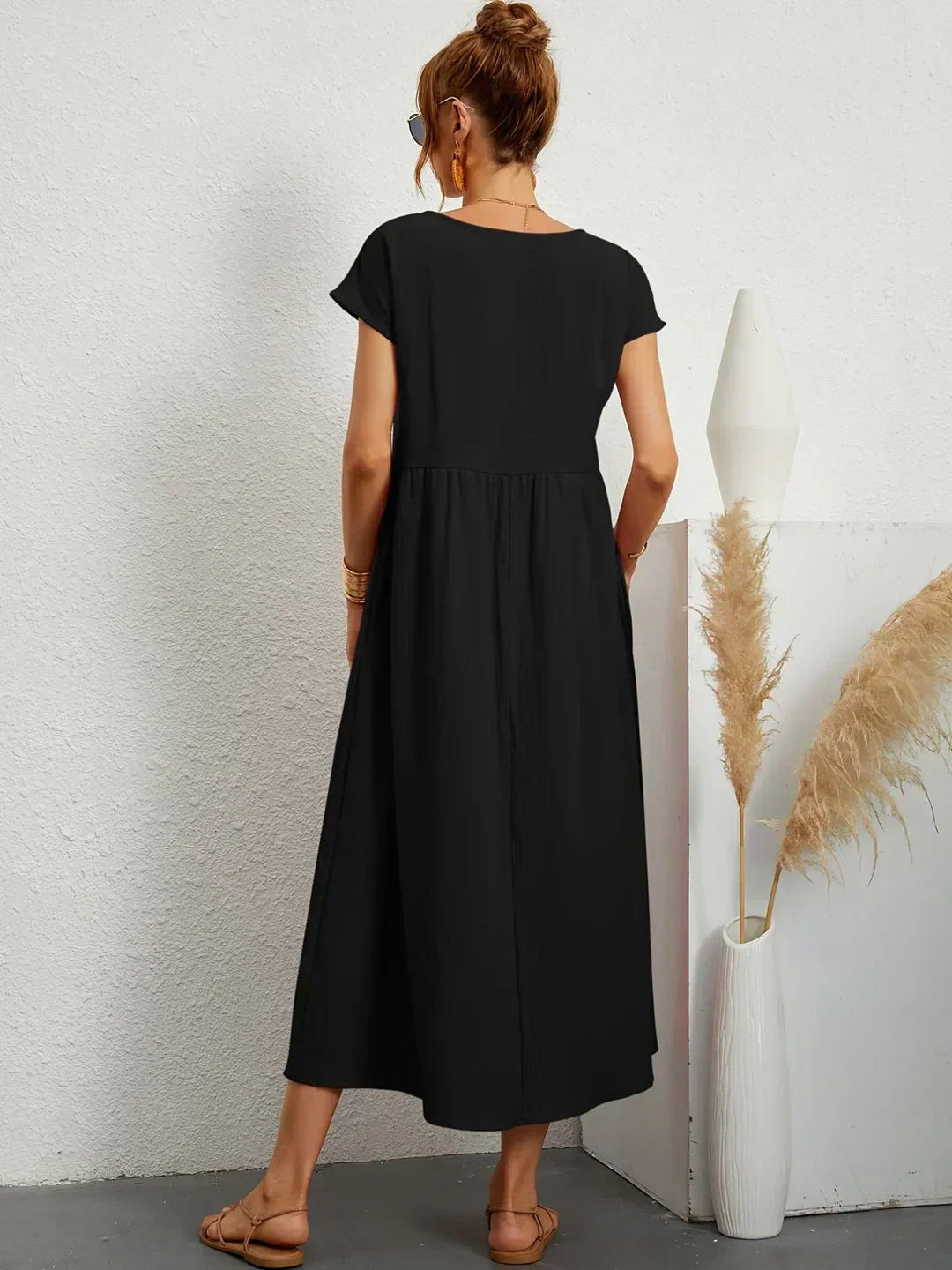 Gabriela™ | Abito midi fluido dall’eleganza senza tempo