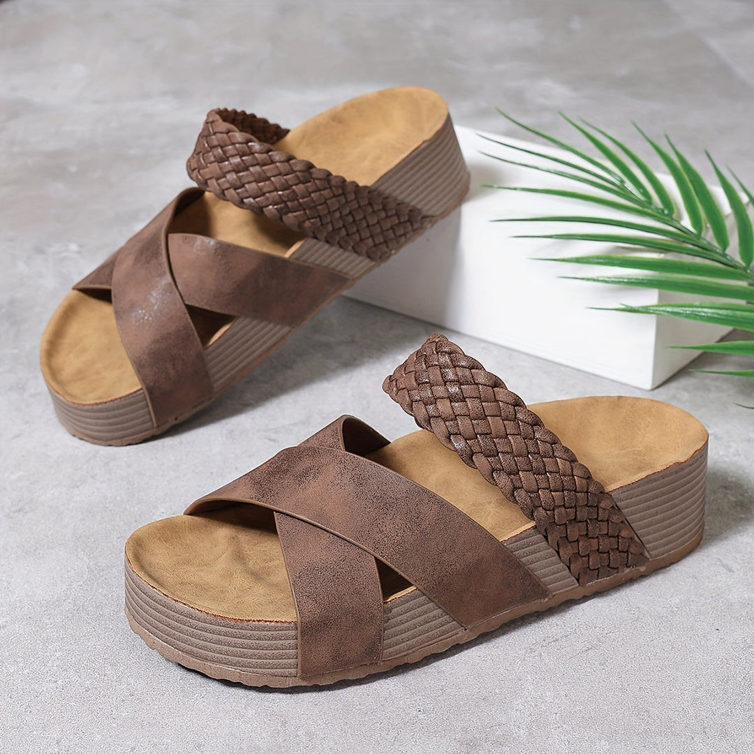 Sandali Eleganza Intrecciata