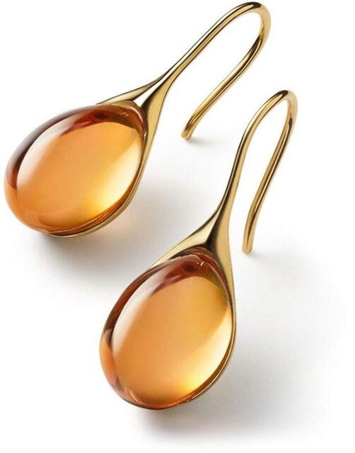 Eleganti Orecchini Pendenti con Cristalli