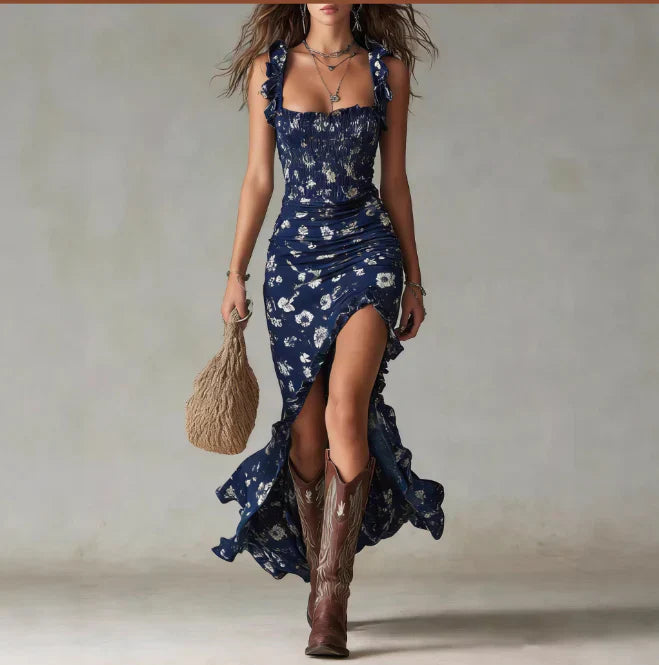 Inés | Abito Maxi Boho Leggero