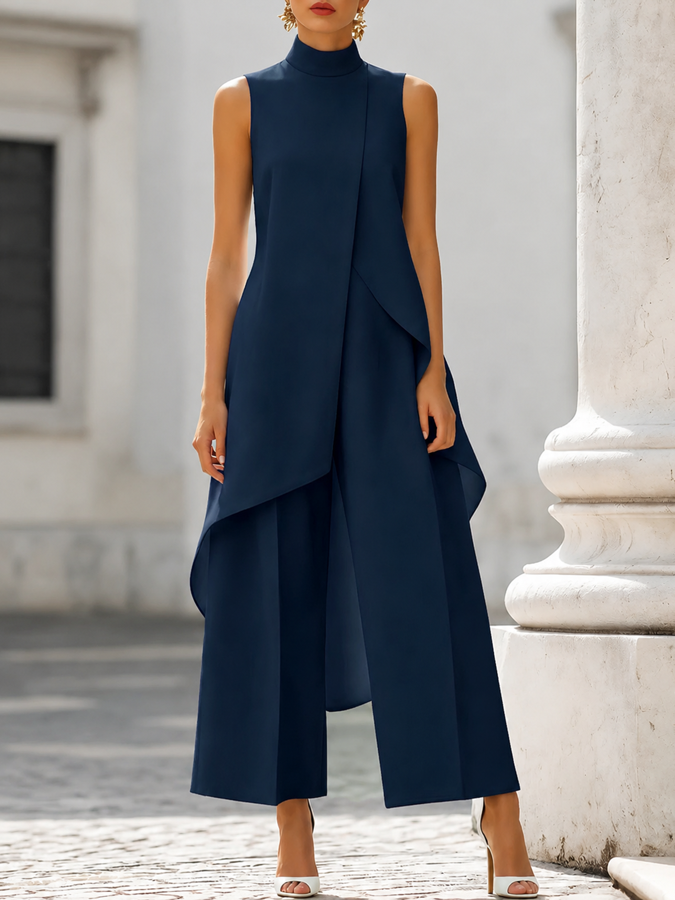 Teresa | Tuta lunga dalla linea elegante