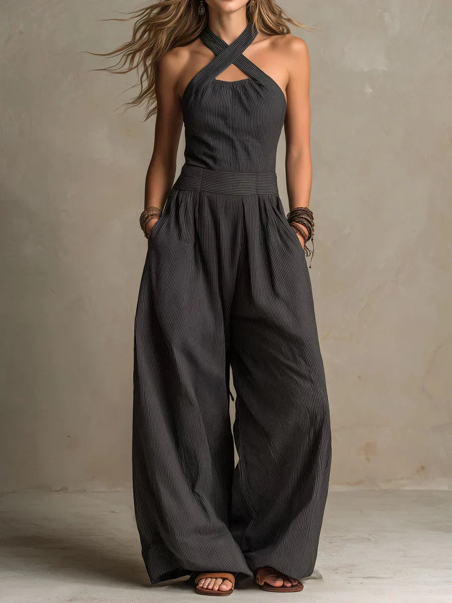 Ariana | Elegante Tuta con Scollatura Incrociata