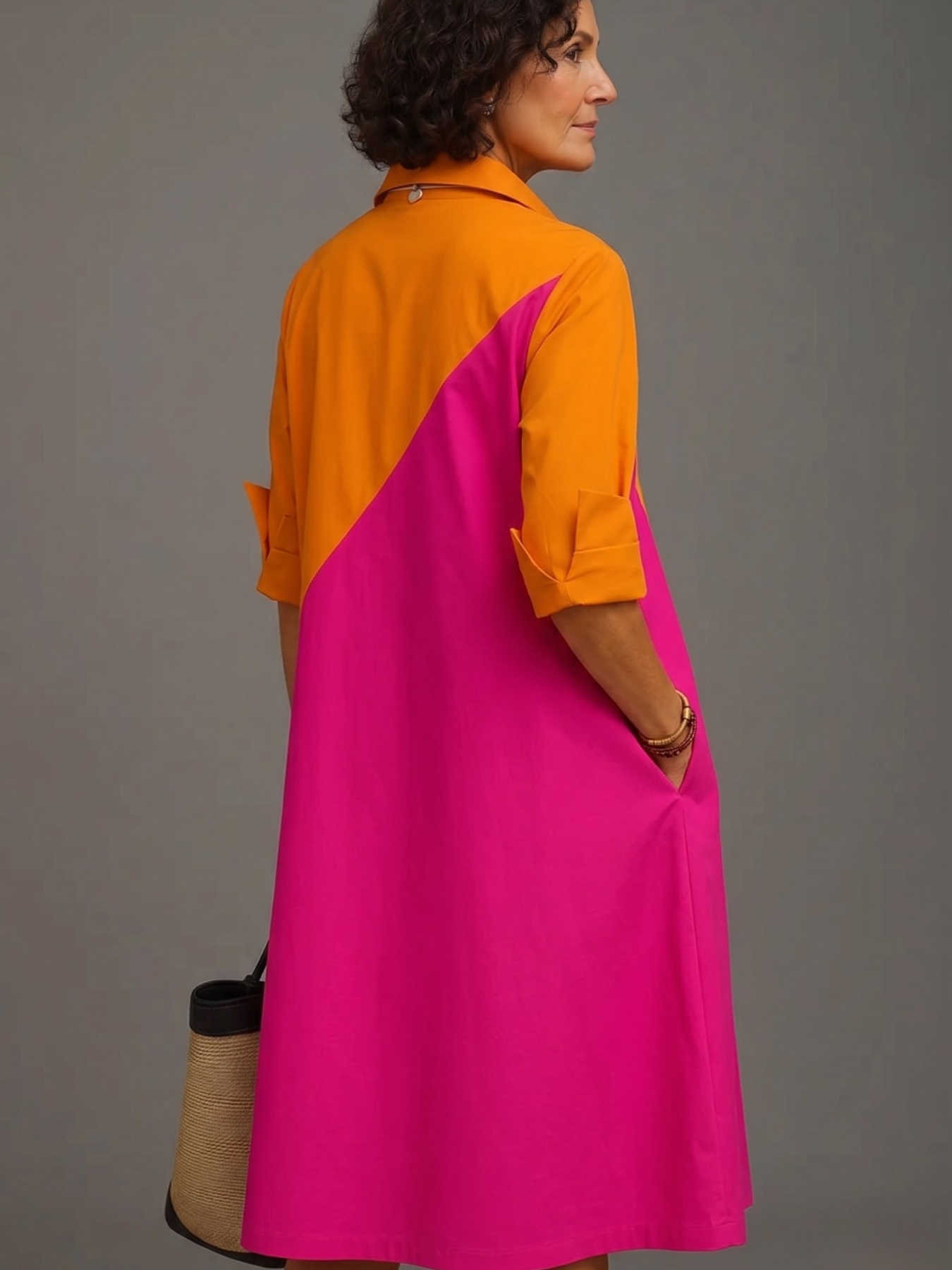 Kayla | Abito midi curato ed elegante