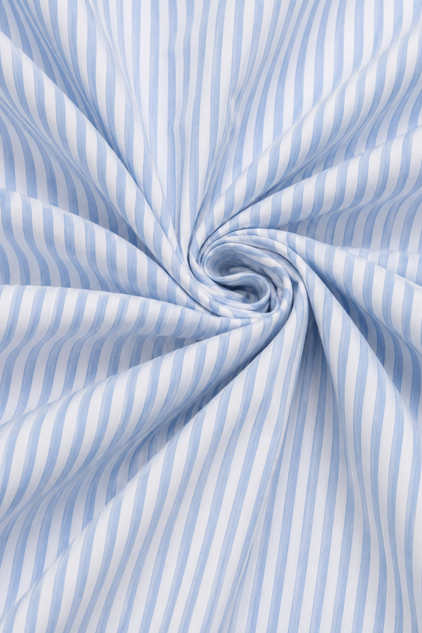 Abito lungo a righe con scollo cut-out