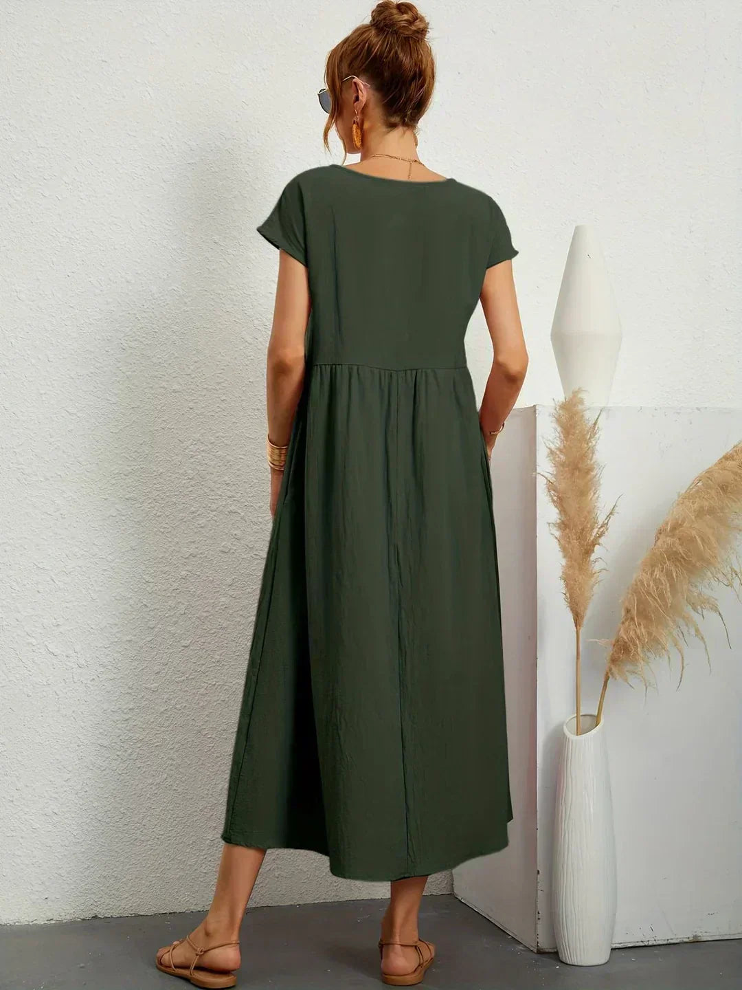 Gabriela™ | Abito midi fluido dall’eleganza senza tempo