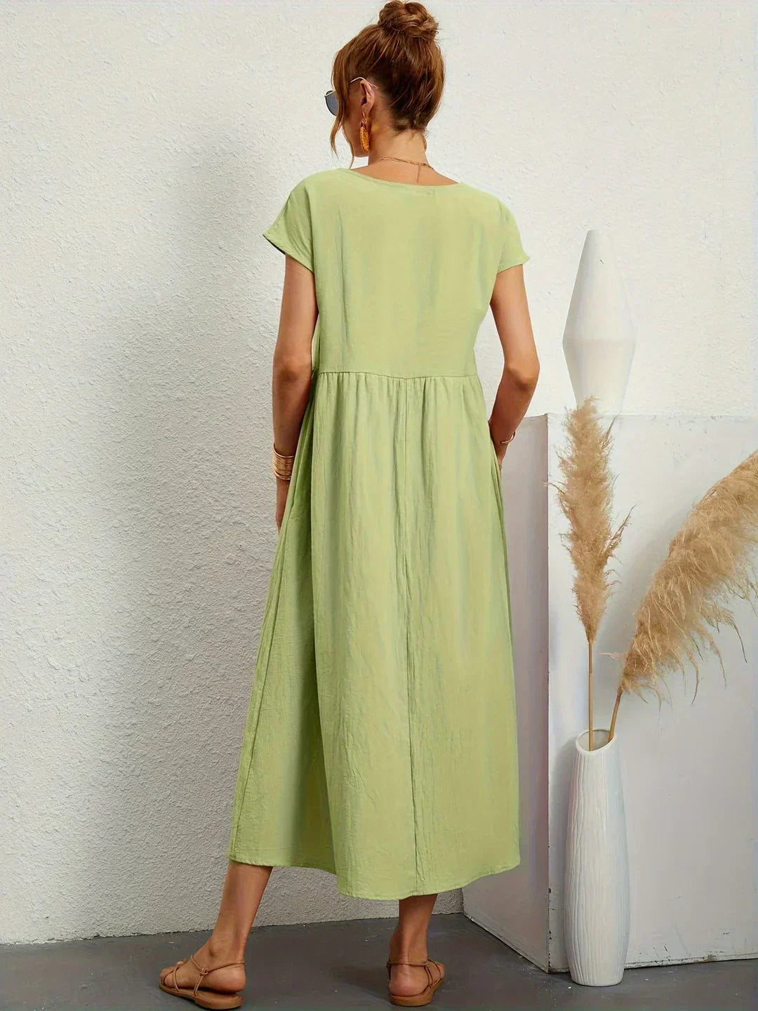 Gabriela™ | Abito midi fluido dall’eleganza senza tempo