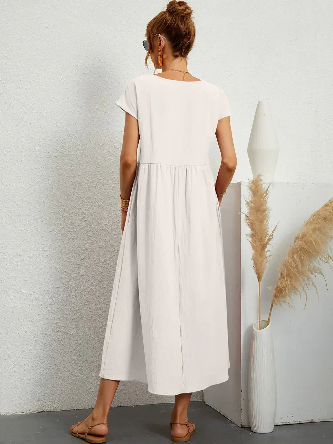 Gabriela™ | Abito midi fluido dall’eleganza senza tempo