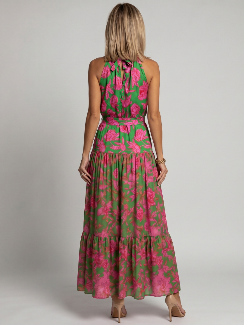Chiara | Abito Midi Halter