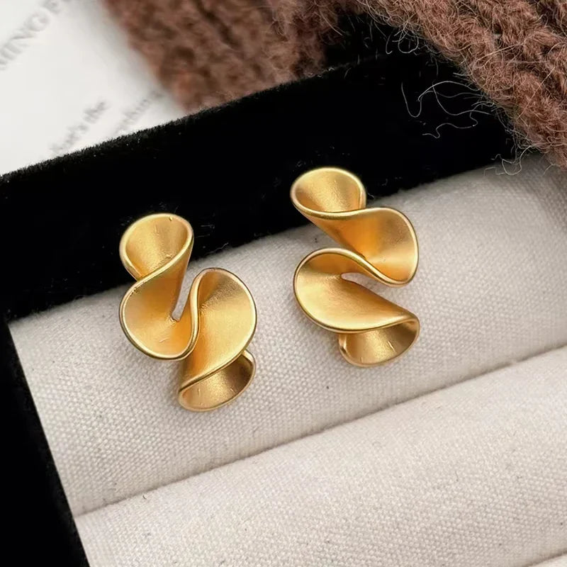 Orecchini in Argento con Dettagli in Oro 18K