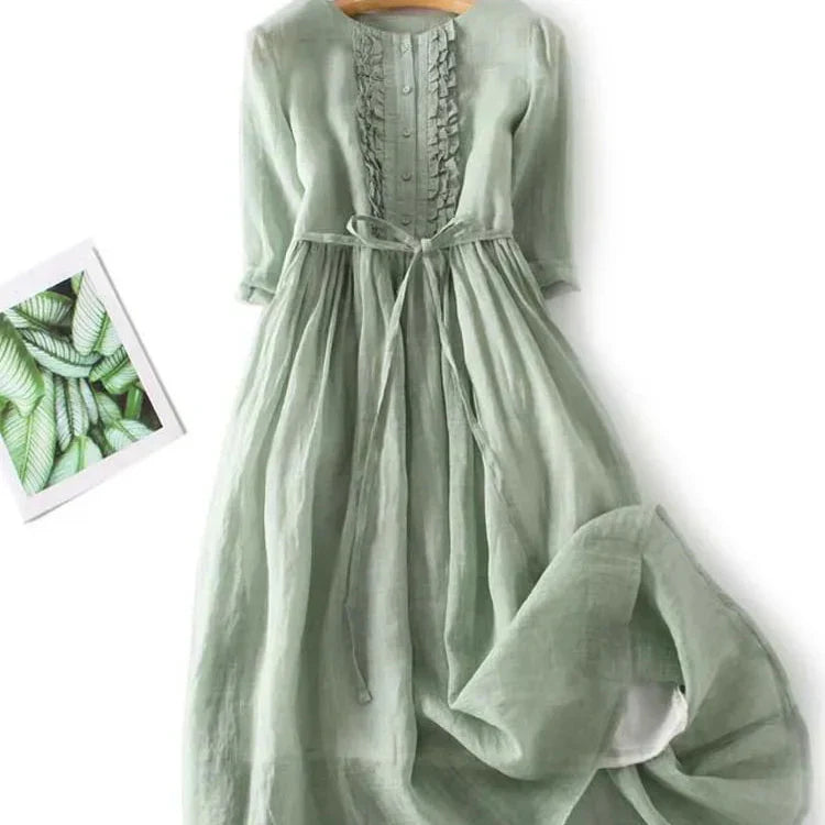 Livia | Abito maxi leggero