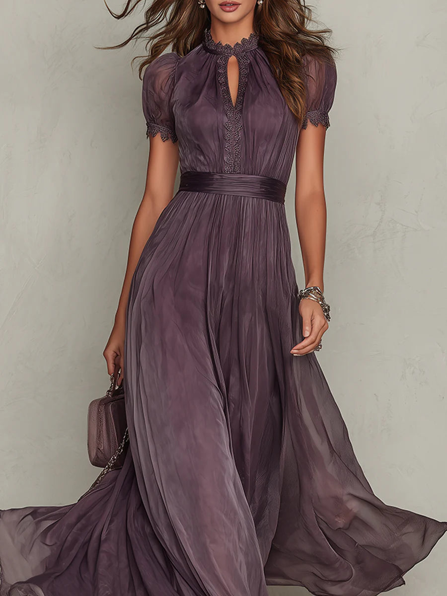 Ashley | Abito Maxi Vintage Chiffon