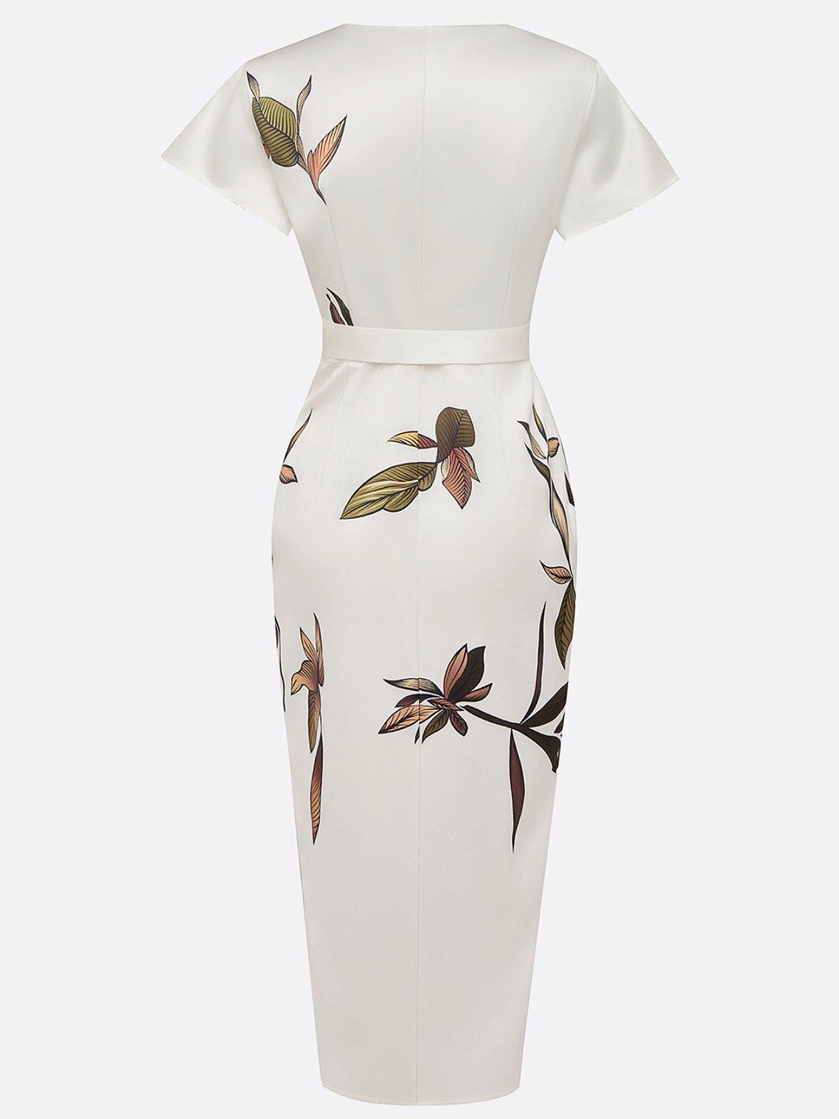Judy | Abito Satin Bianco
