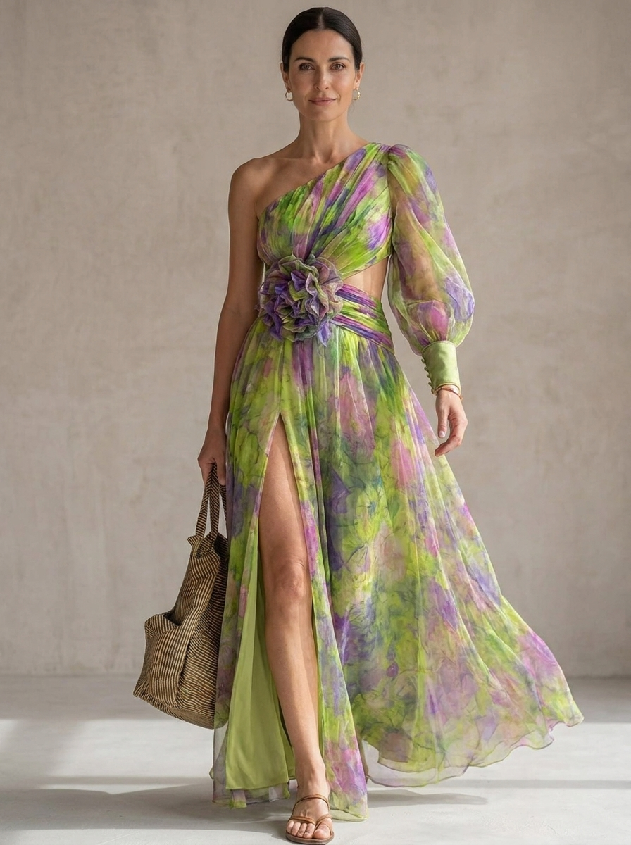 Grace | Abito Maxi Floreale