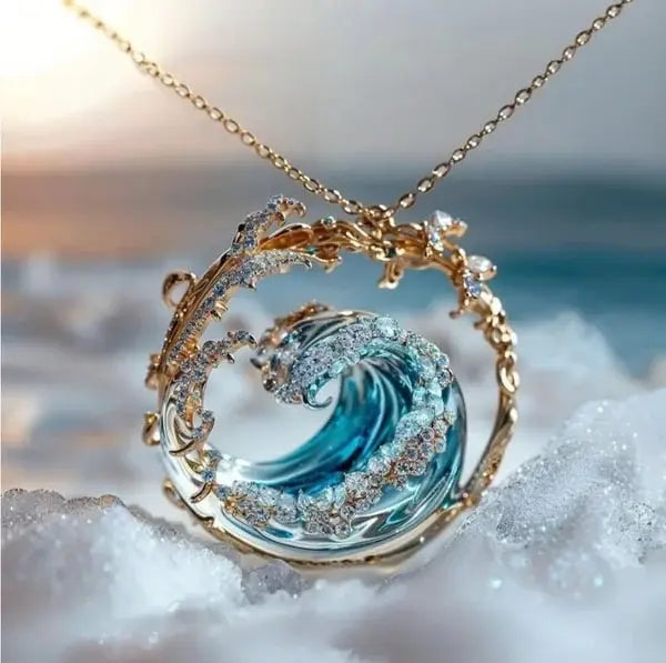 Collana con Pendente 'Promessa dell'Oceano'