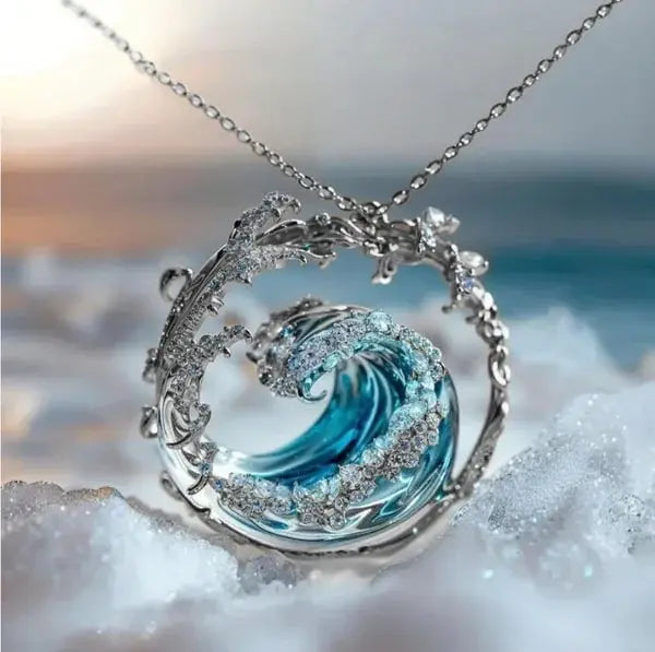 Collana con Pendente 'Promessa dell'Oceano'