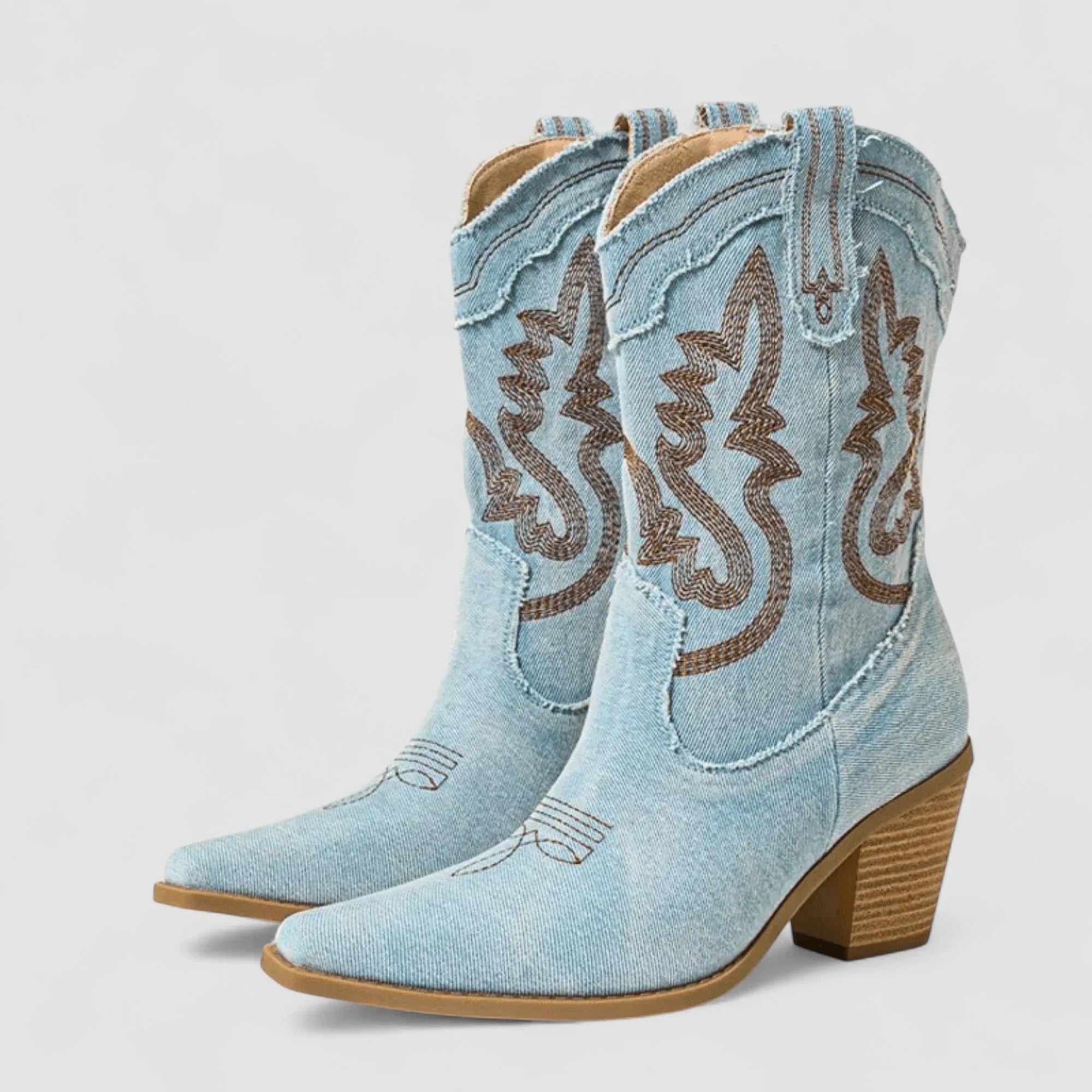 Selena – Stivaletti in Denim Ortopedico