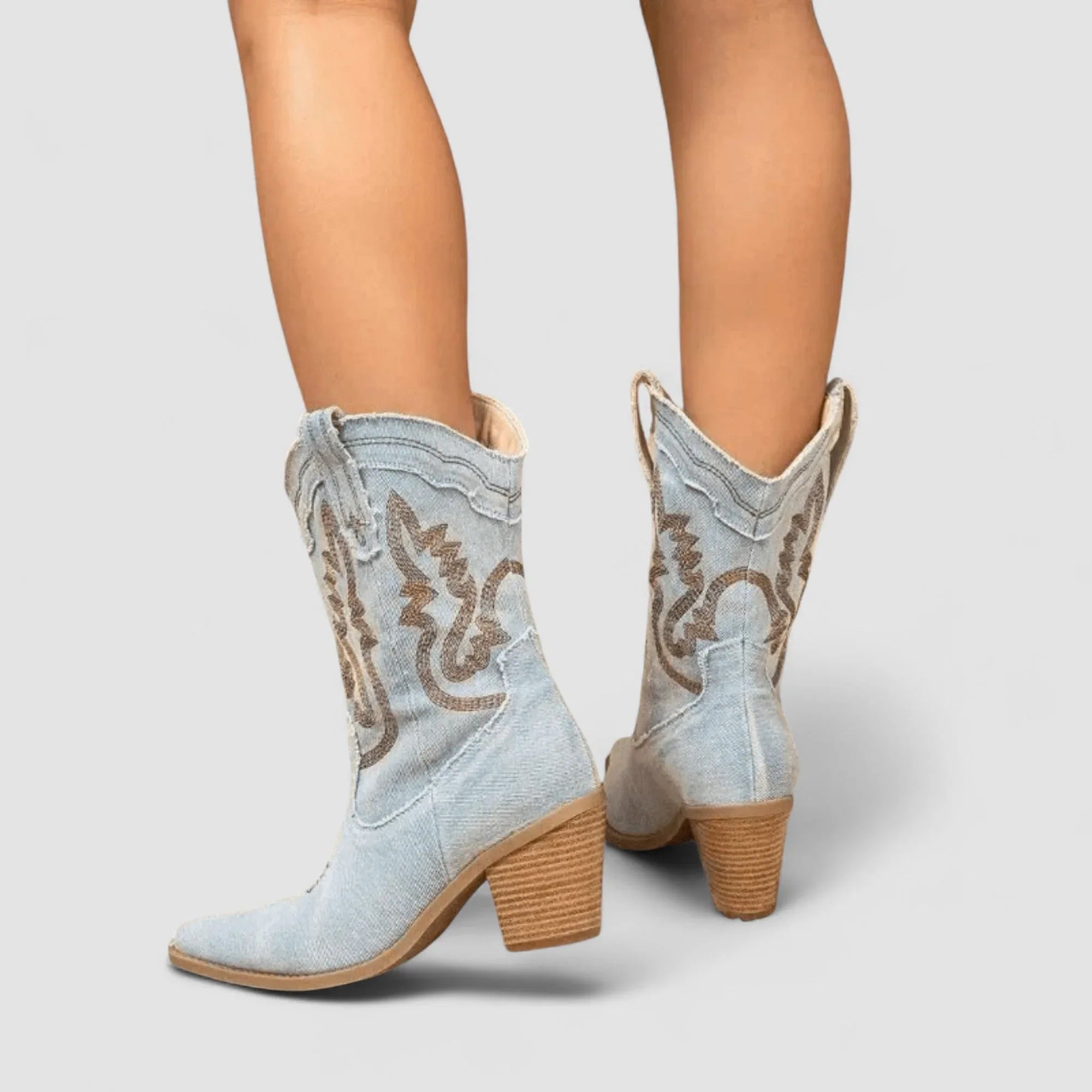 Selena – Stivaletti in Denim Ortopedico