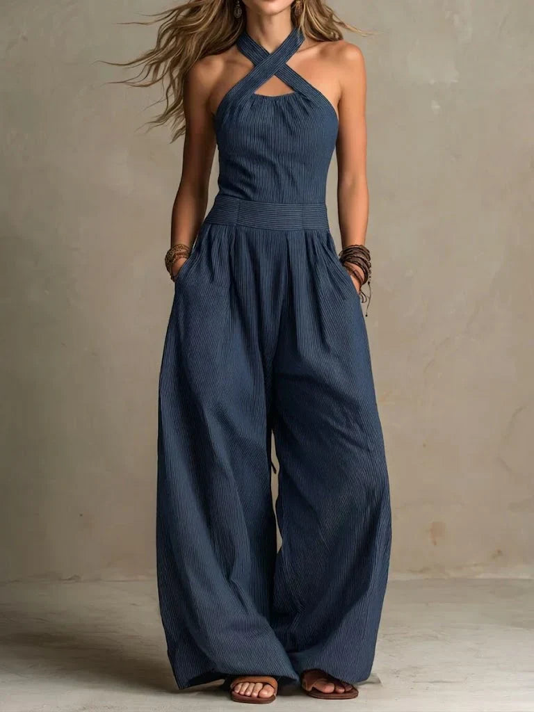 Ariana | Elegante Tuta con Scollatura Incrociata