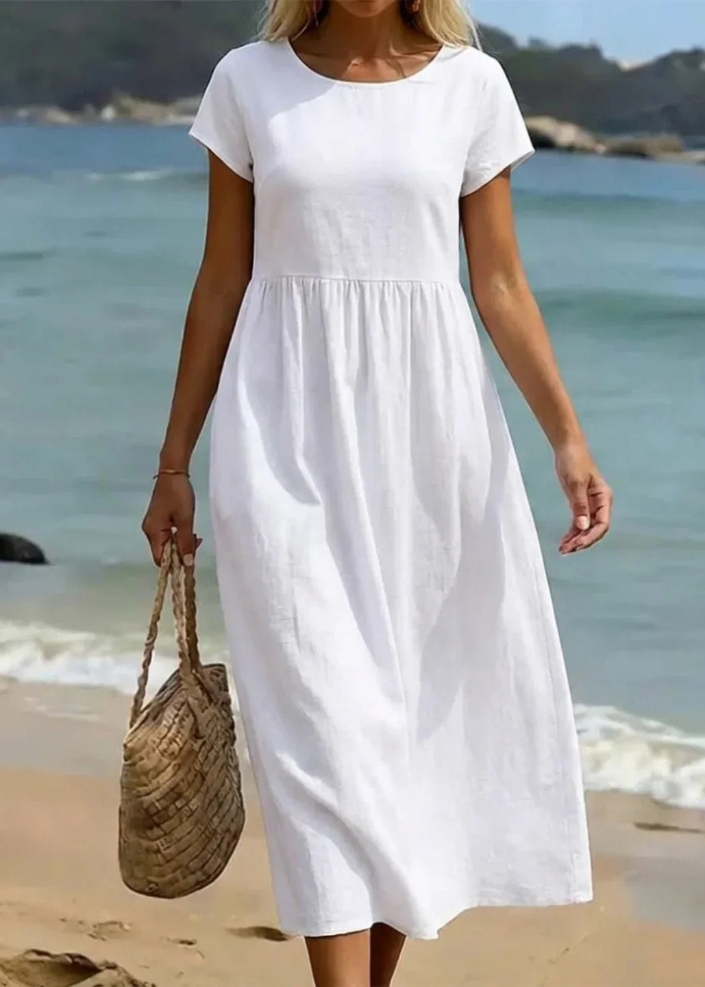 Gabriela™ | Abito midi fluido dall’eleganza senza tempo